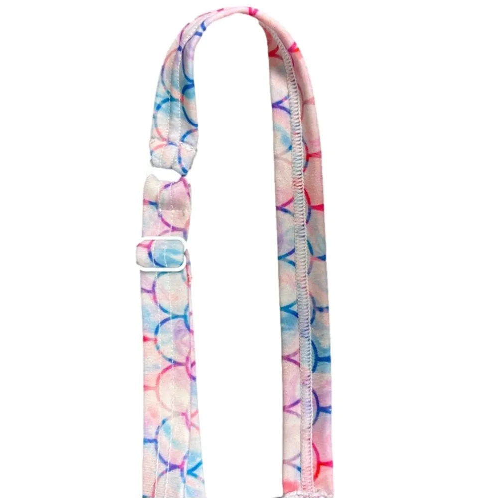 Torrid size 4 mermaid peplum swimsuit TOP ONLY sweetheart pink tankini - Image 7