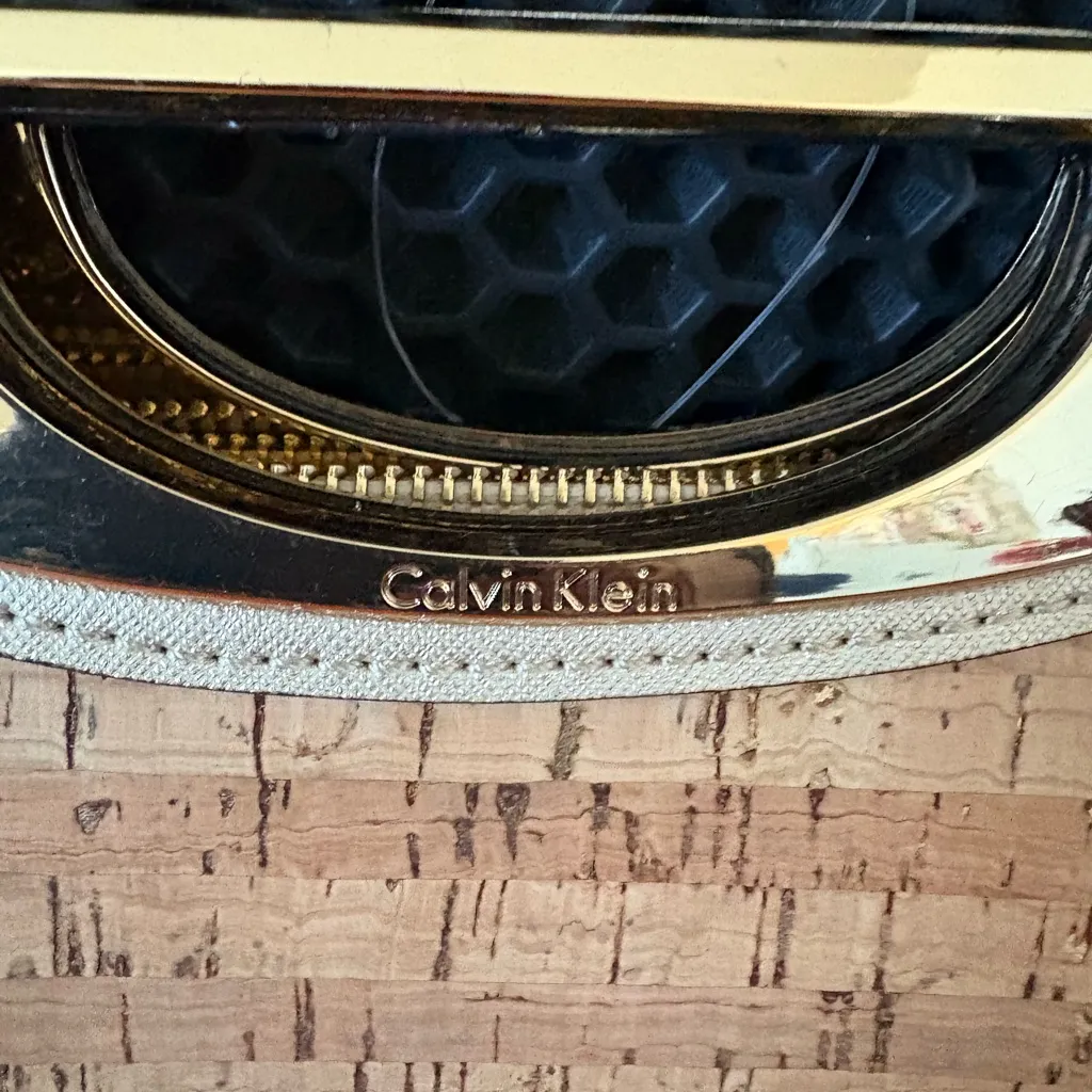 Calvin Klein Tan and Gold Clutch - Image 3