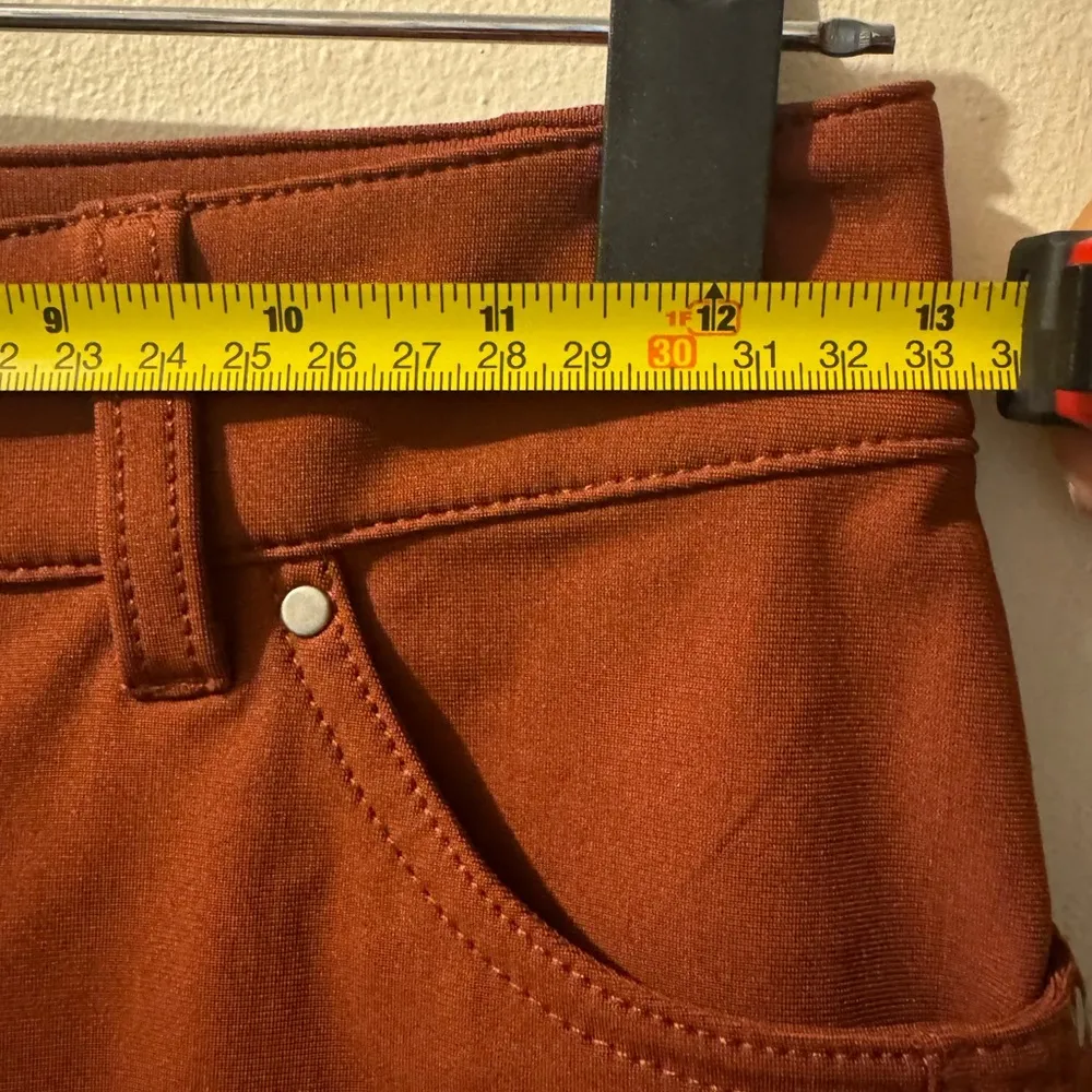 Lululemon City Sleek 5 pocket pant size 2 in Dark Terracotta - Image 5