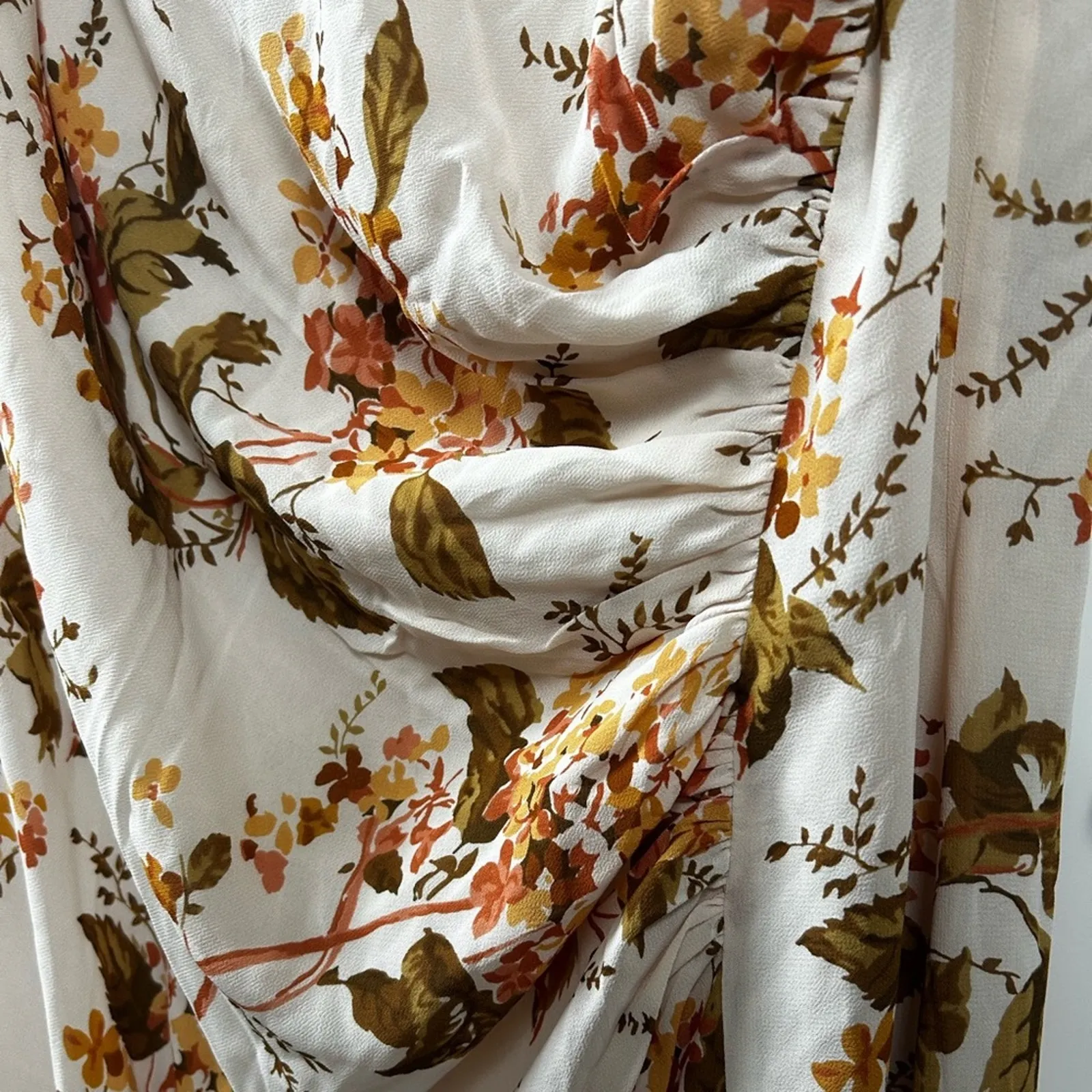 Reformation Senna Formal Maxi Dress in Bella Floral Print Plus Size Size 16 NWT - Image 7