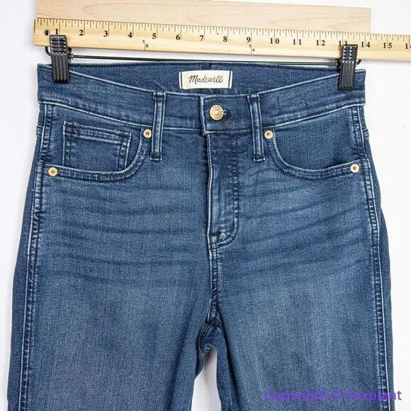 NEW Madewell Mid-Rise Stovepipe Jeans in Dahill Wash,‎ 26 - Image 6