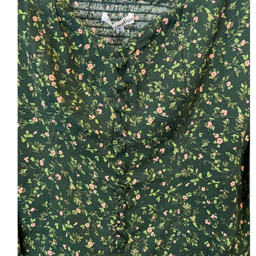 NWT Reformation Clio Top Size 2 - Image 3