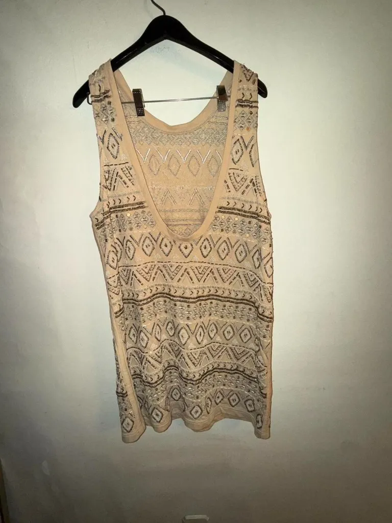 Free People beaded scoop back dress - Image 2