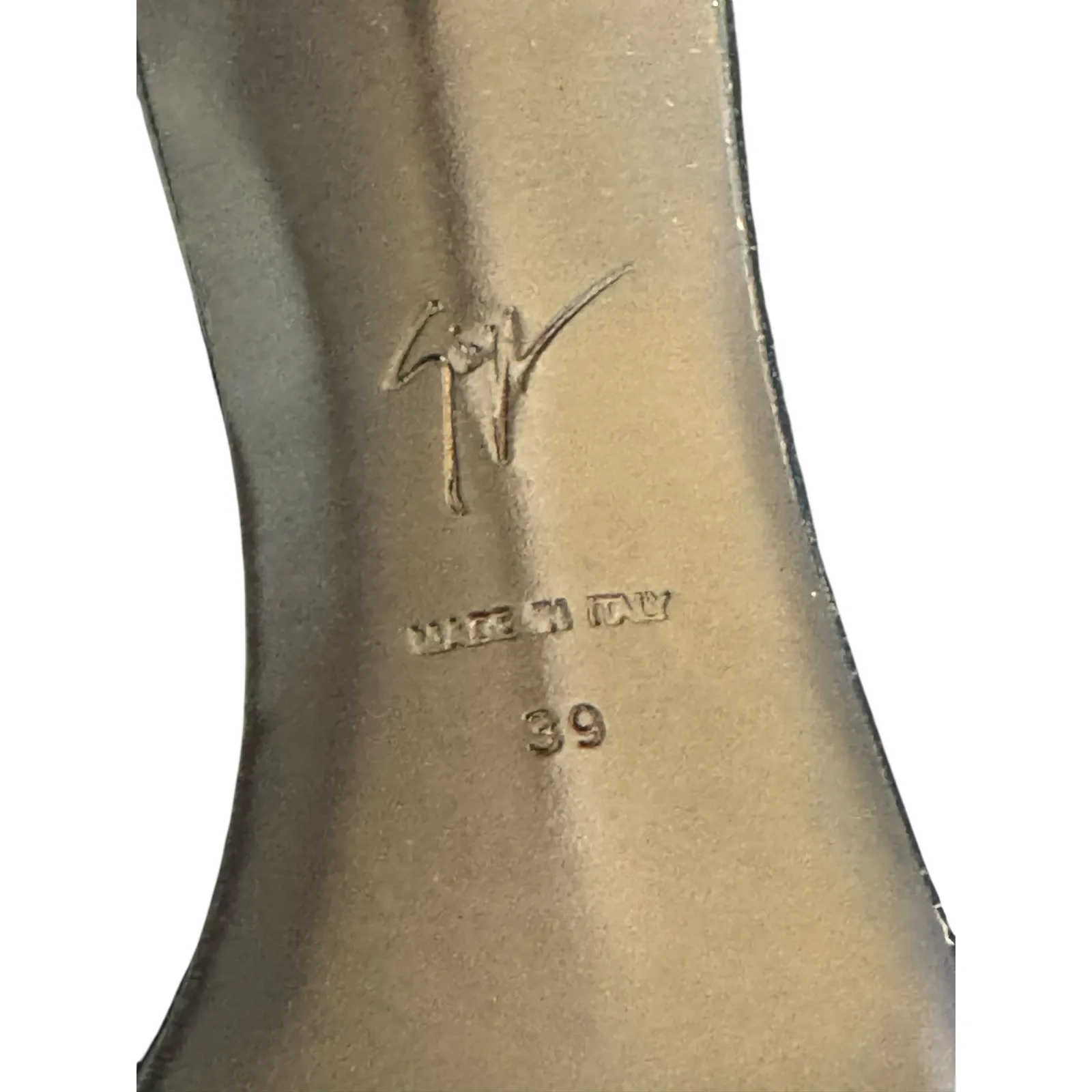 Giuseppe Zanotti NIB 90mm Serafie Mules in Black Patent Leather Size 39 - Image 8