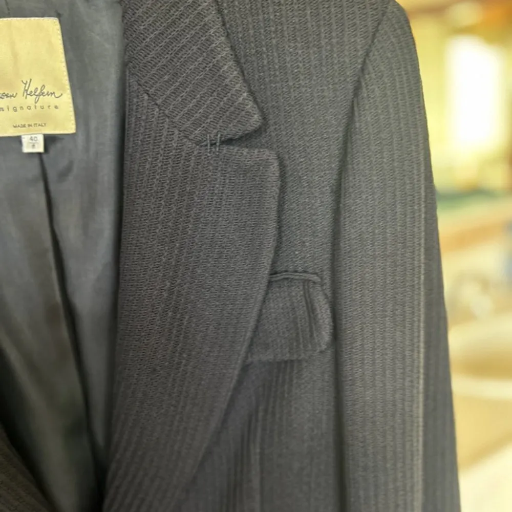 Vintage Joan Helpern Collection Woman's One Button Blazer in Size 6 Joan & David - Image 8