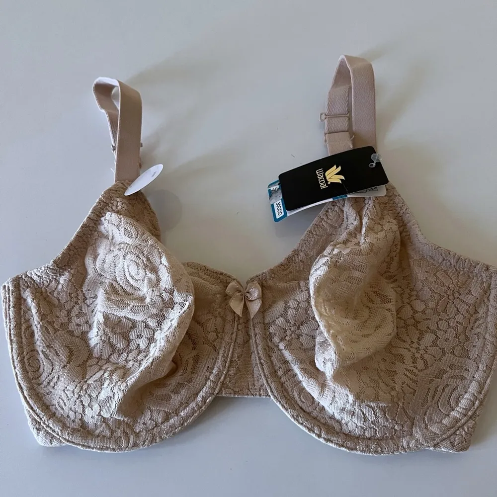 WACOAL 851205 HALO LACE Molded Underwire Bra  Size 30DDD NWT - Image 2