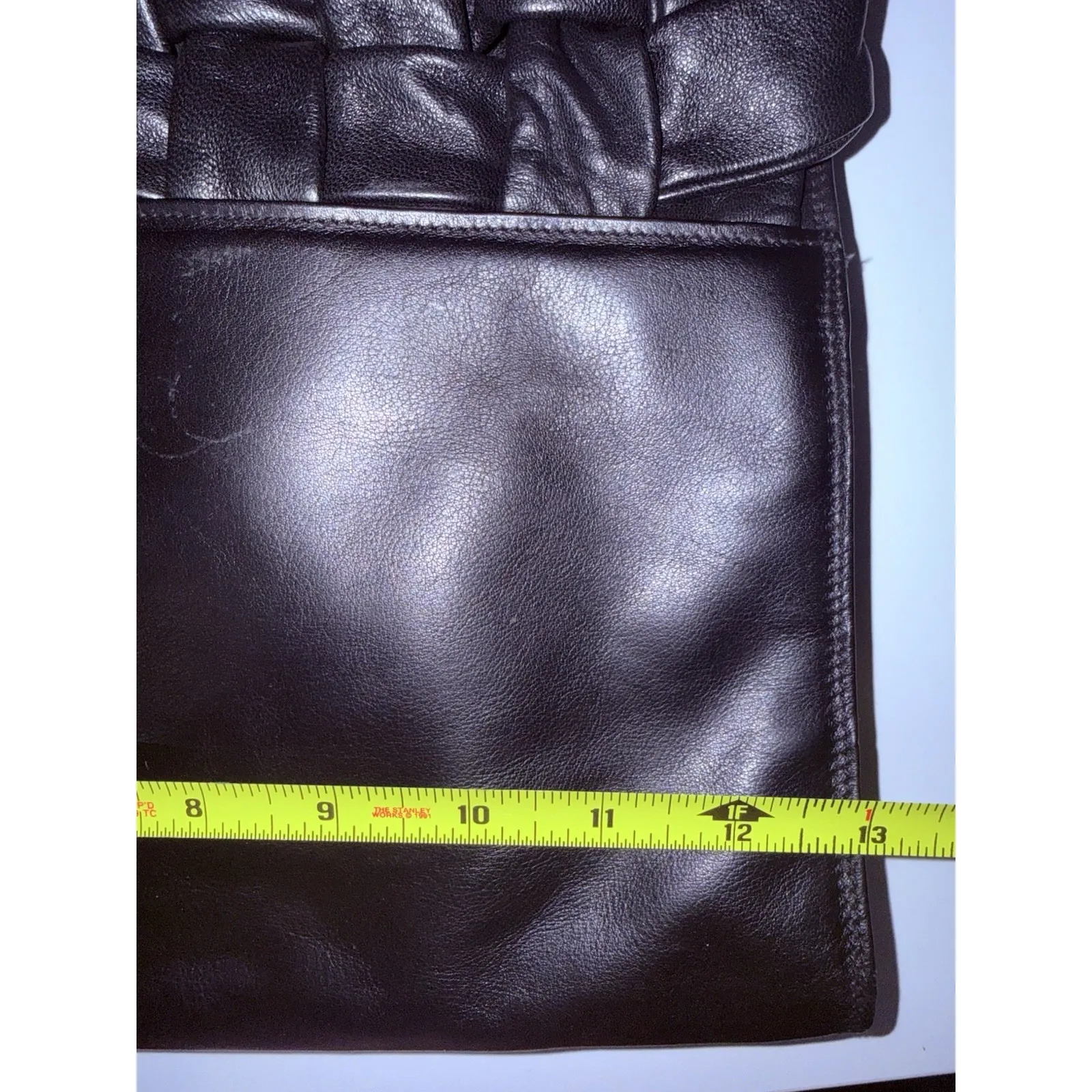 Vintage Andre Cellini Black Clutch Evening Bag Purse Woven Interacció NWT R - Image 9