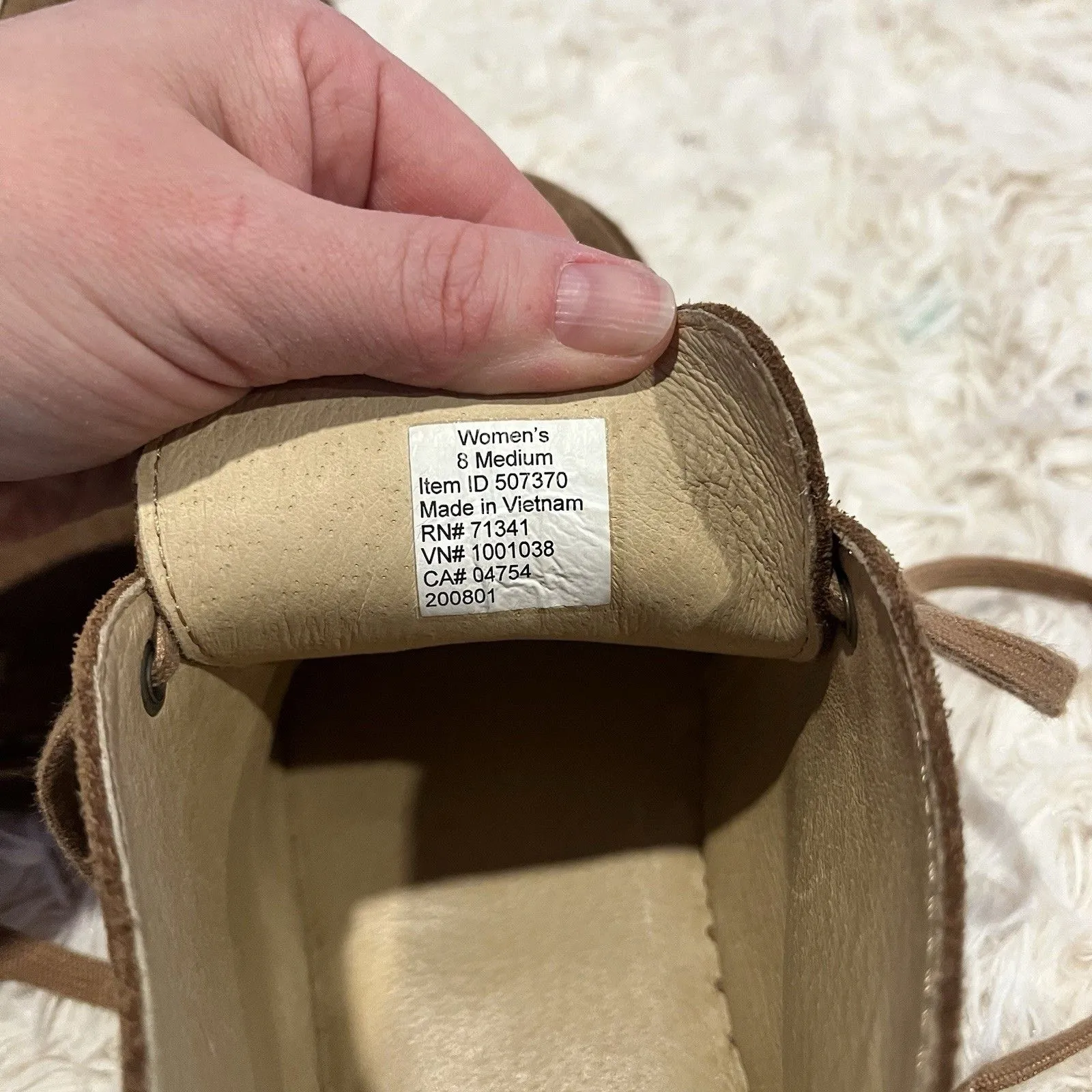 LL Bean Women's Size 8 Stonington Chukka Boots Brown Suede Leather - Image 7