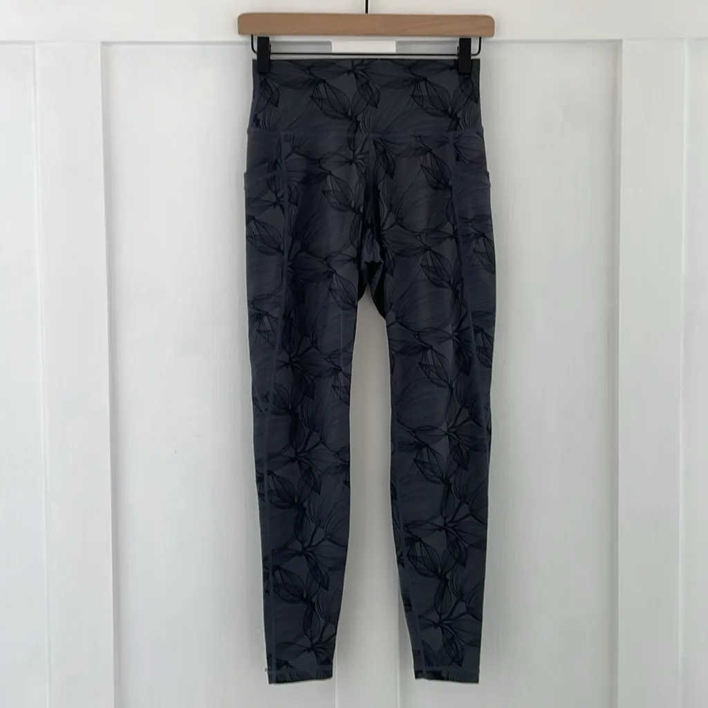 BUFFBUNNY Limitless Pocket Compression Legging in Black Gray Citrus Size S - Image 3