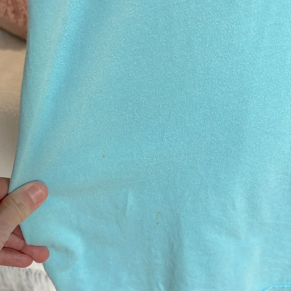 Tenders Chicken Tank Sky Blue Comfort Colors Womens Large - Image 9