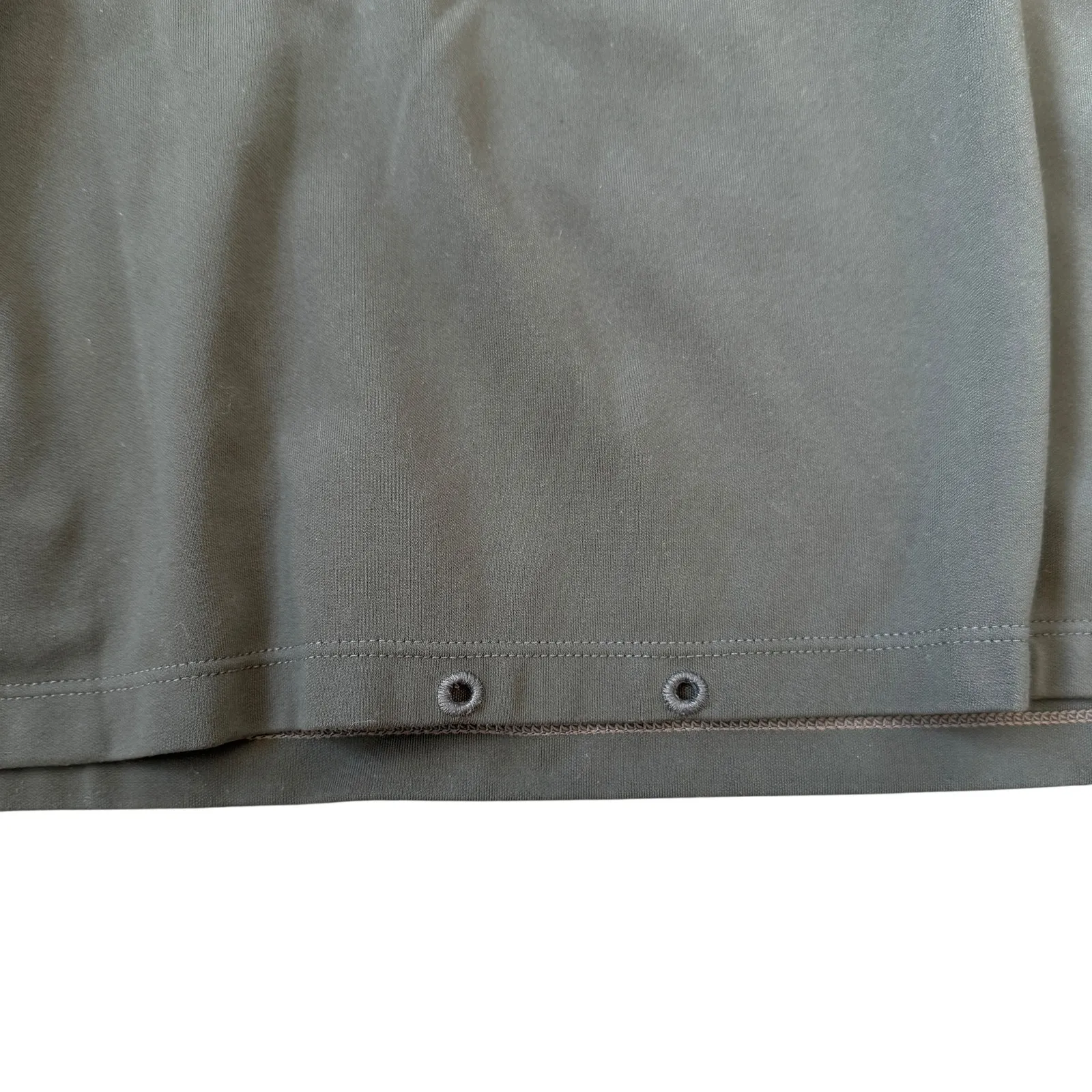 Athleta Hermosa Mock Neck Sweatshirt Mountain Olive - Image 8