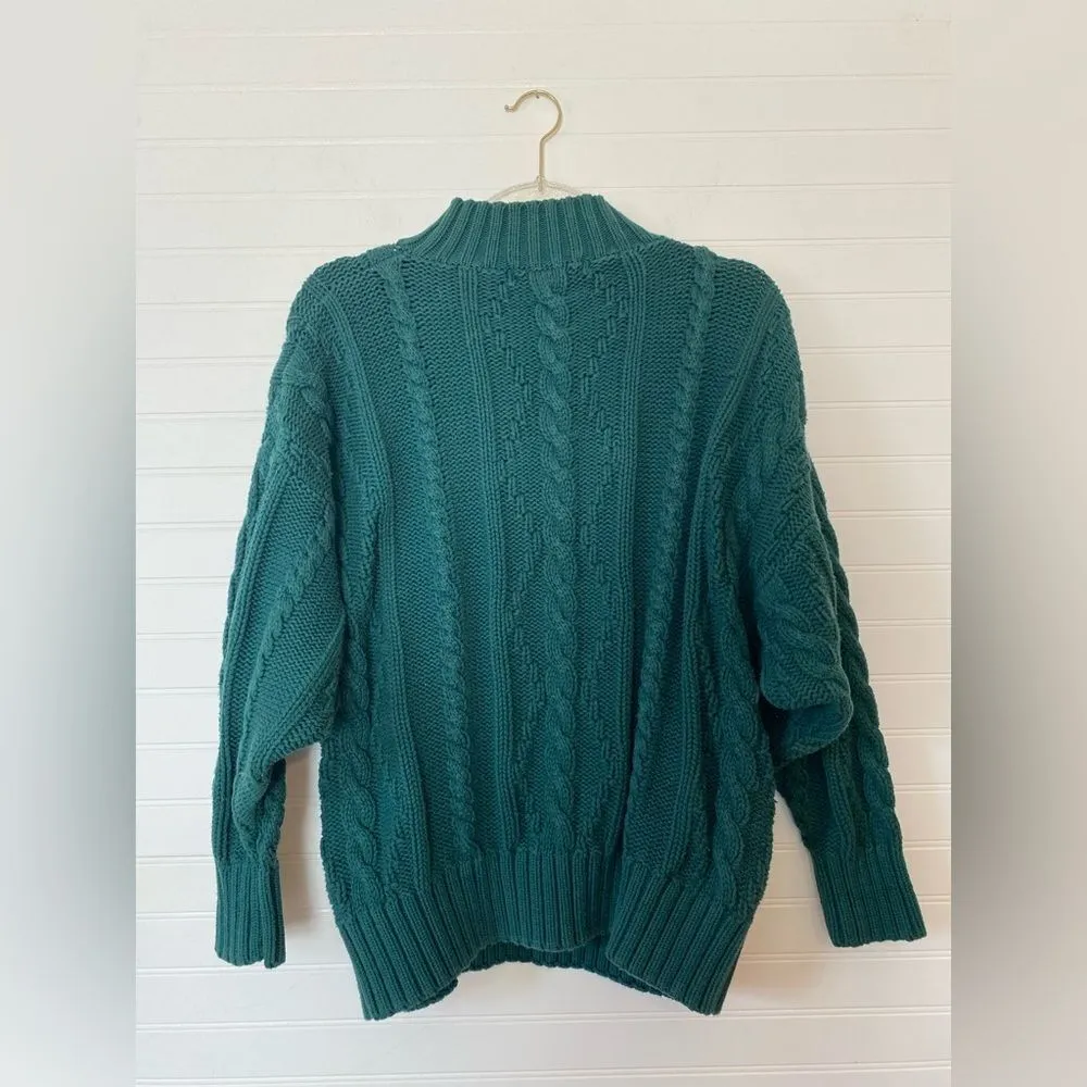 Vintage Saks Fifth Avenue 1980’s - 90’s Cotton Cable Knit Sweater - Image 5