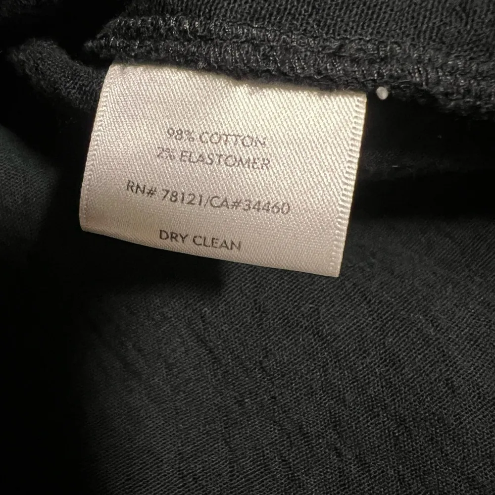 Eileen Fisher Stand Collar Zip Jacket Midnight Navy Crinkle Gauze Texture Sz M - Image 4