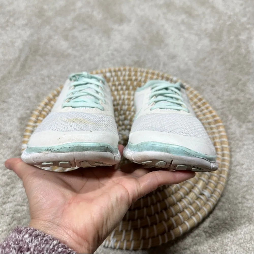 Nike Women’s Free 4.0 V3 Running Shoes Sneakers in White Light Aqua Size 8 - Image 8