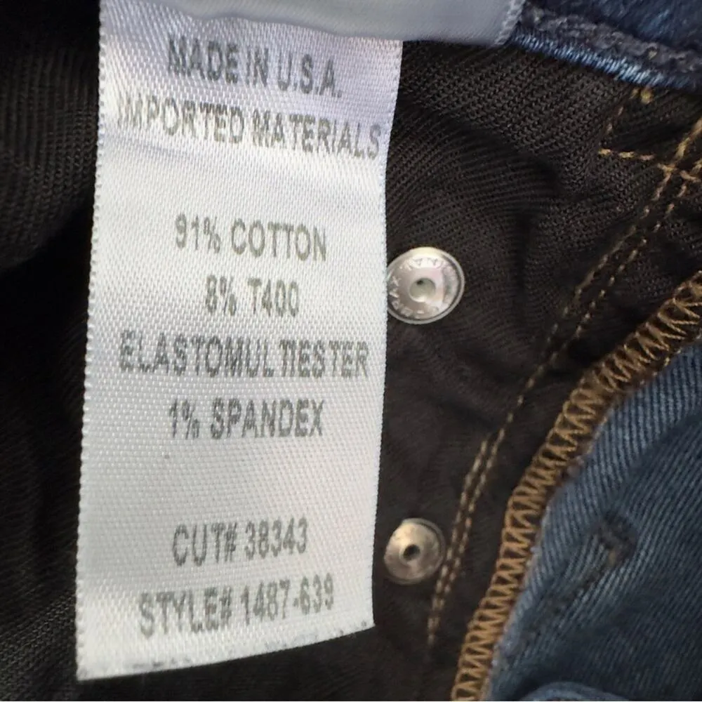 Citizens of Humanity Rocket Crop High Rise Skinny Jeans Dark Wash Denim USA Made - Image 14