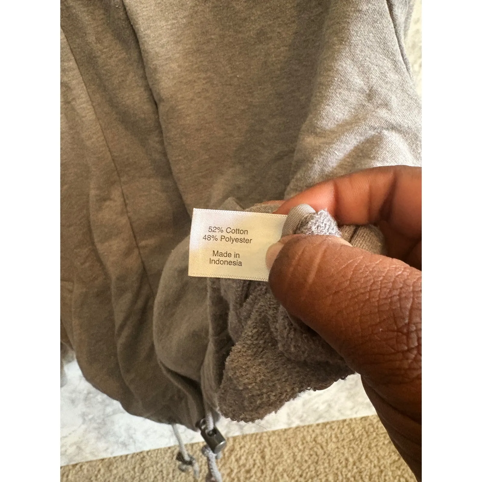 Lane Bryant  Plus Size Gray Snap Front‎ Drawstring Bomber Jacket Women's 18/20 - Image 8