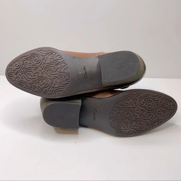 Clarks‎ Collection’s Spye Comet Brown Nubuck Ankle Boots - Image 10