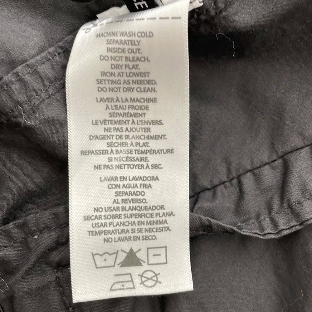 Buffalo David Bitton Women’s Charcoal Lawrence Full Zip Roll Tab Jacket - Small - Image 5