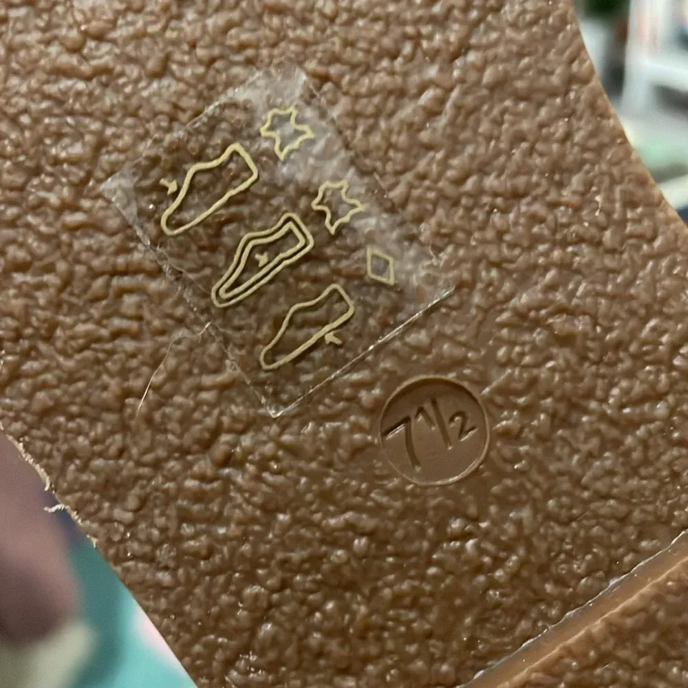 MADEWELL Woman’s Nude Leather BOARDWALK Ankle Strap Sandals Natural Buff 7.5 - Image 8