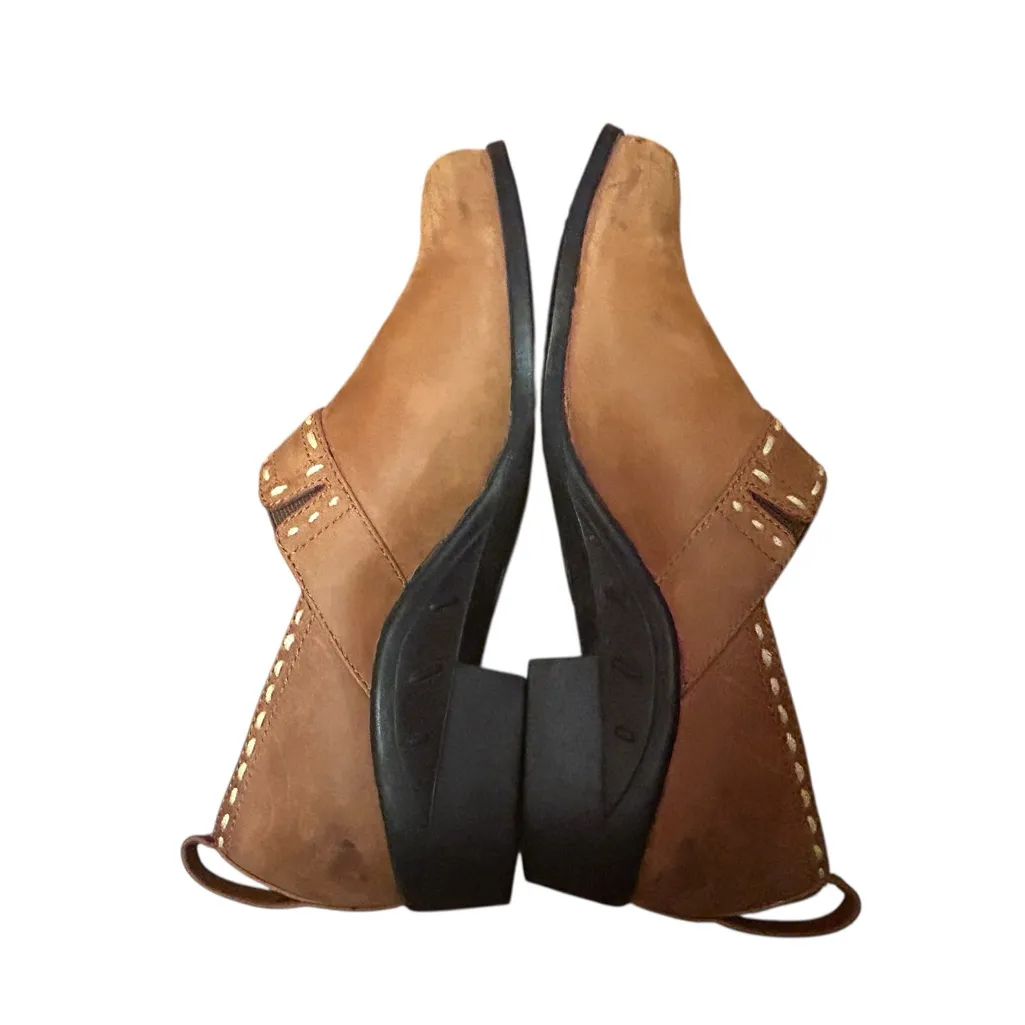 Ariat Sport Barn Paddock Clogs Leather Size 6 Women’s Brown - Image 4