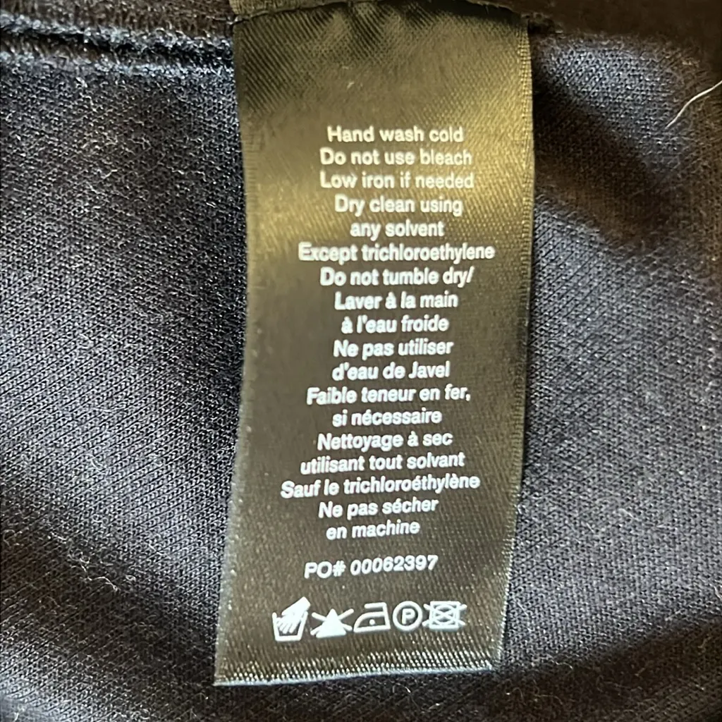 Rag‎ & Bone Sid Pique Stand Collar Black Blazer Jacket Size 6 - Image 9