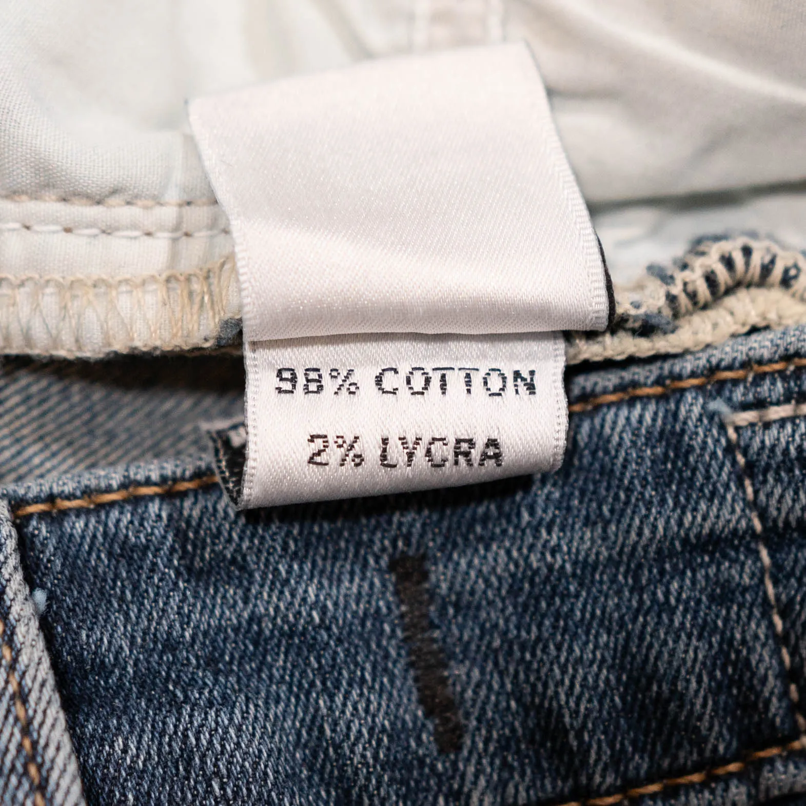 Lovers + Friends  Denim Cotton Stretch Distressed Ankle Crop Jeans Indigo 23 - Image 3