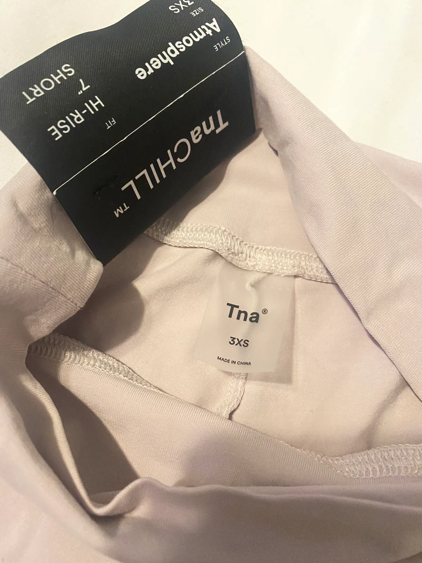 Aritzia Light Pink  Biker Shorts - Image 6