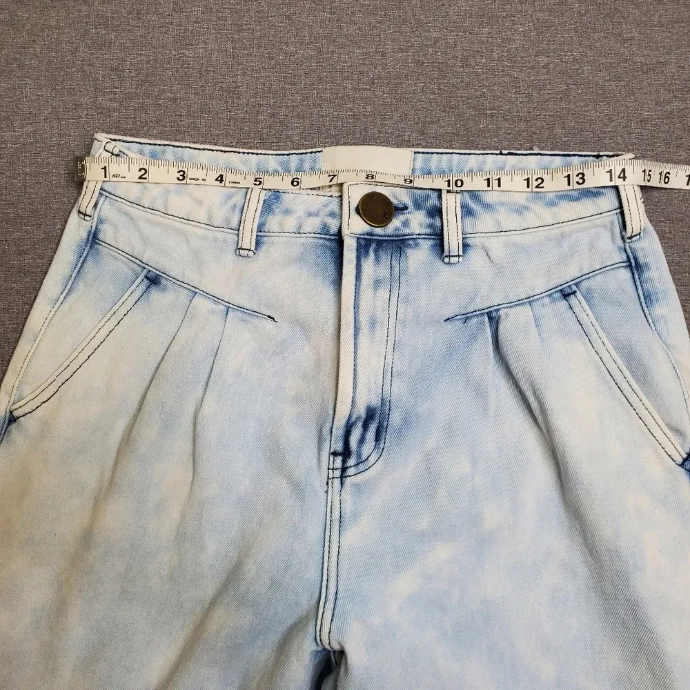 One Teaspoon Streetwalkers High Waist Straight Leg Trouser Denim Jeans - Kansas - Image 3