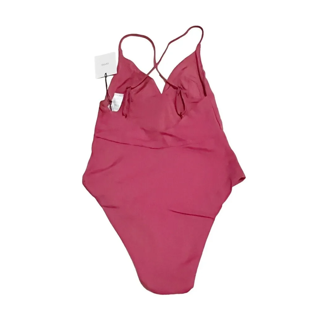 Onia Womens Valentina One-Piece Swimsuit In Rose Size Small New NWT MSRP $125 - Image 3