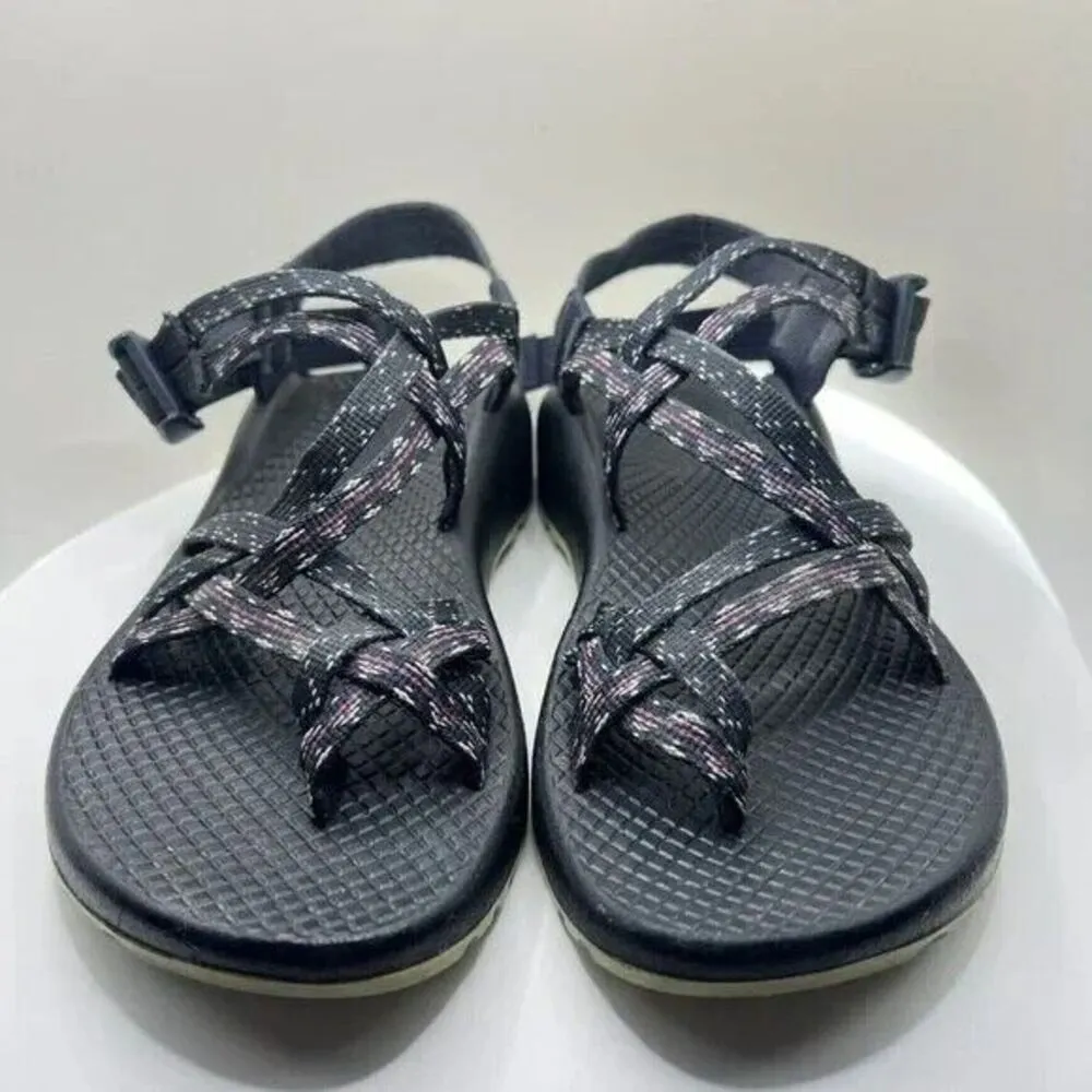 Chaco Women's 5 ZX2 Classic Water Shoes Sandal York Eclipse Purple/ Navy - Image 3