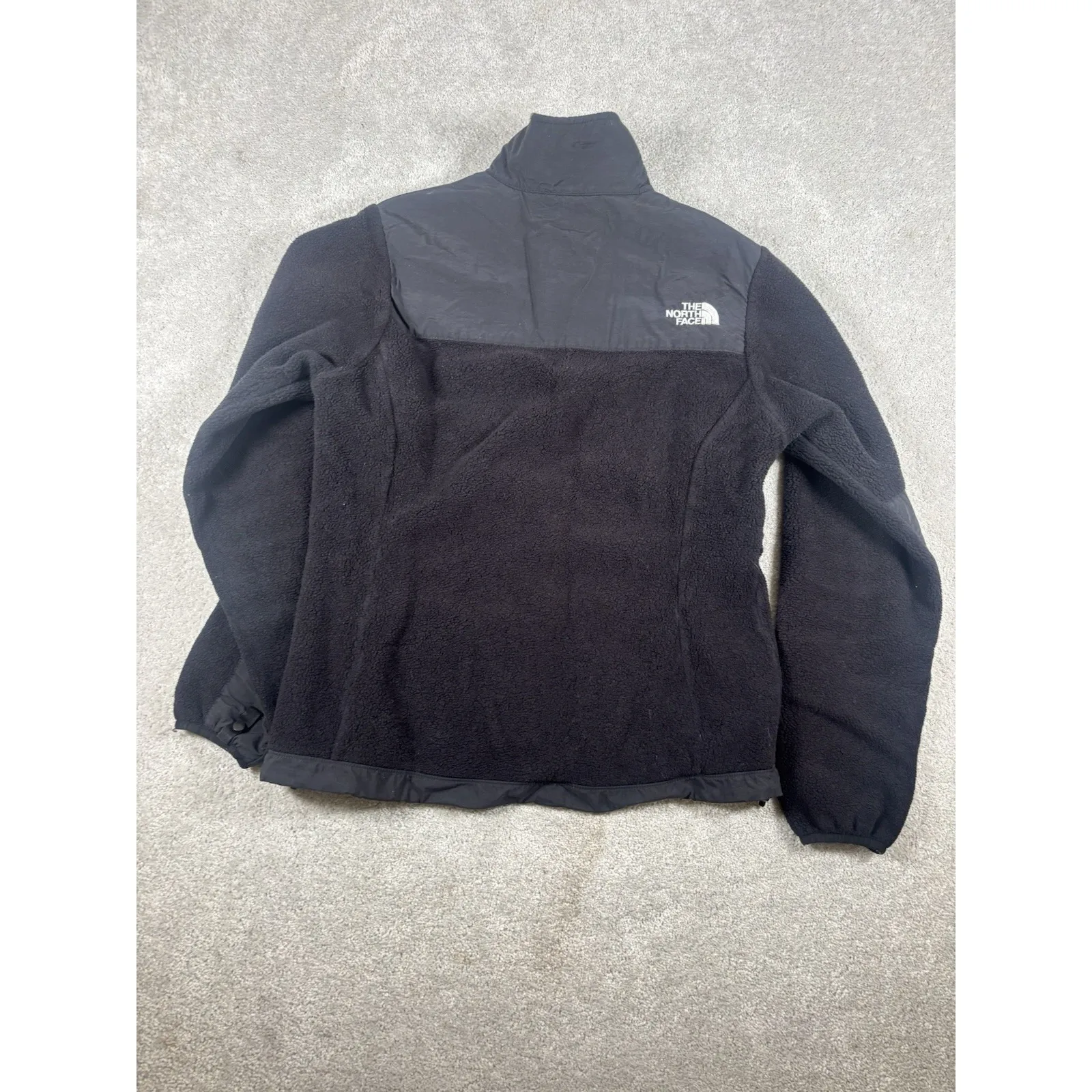 The North Face Denali Jacket Womens Small Black Fleece Full Zip Polartec - Image 6