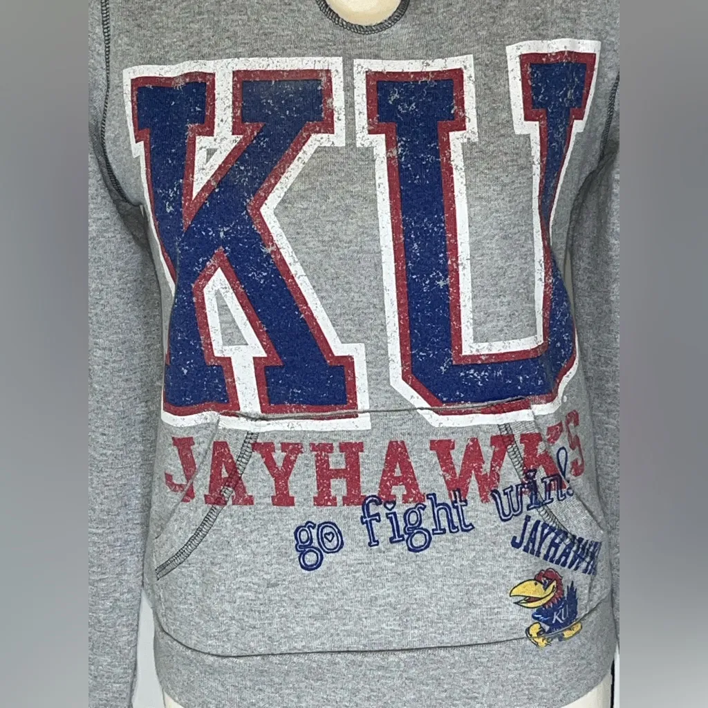 Soffe Kansas Jayhawks Hoodie - Image 2