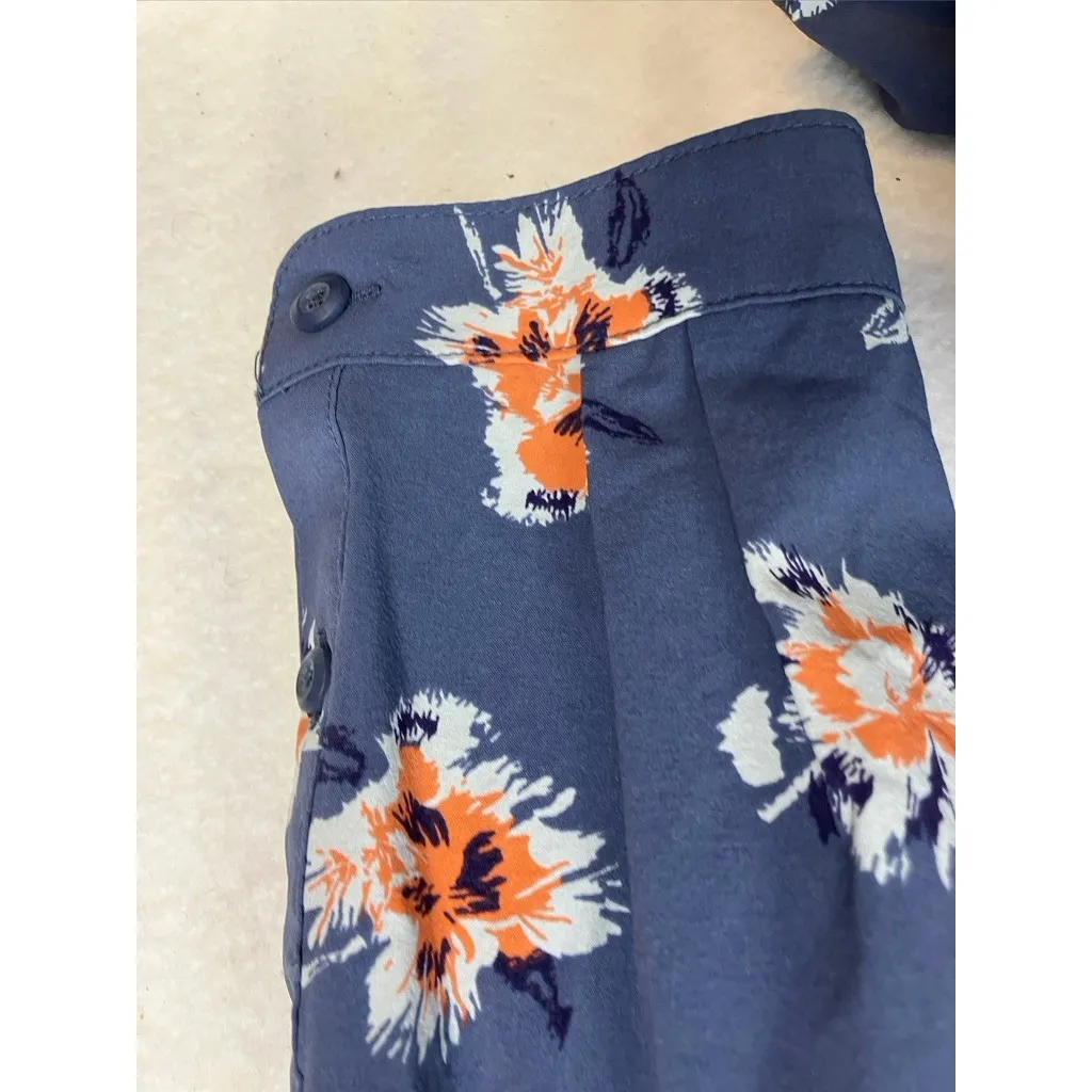 Duluth Trading Co Flex Sidewinder Printed Tunic Womens Size L Floral Long Sleeve Blue Size L - Image 8