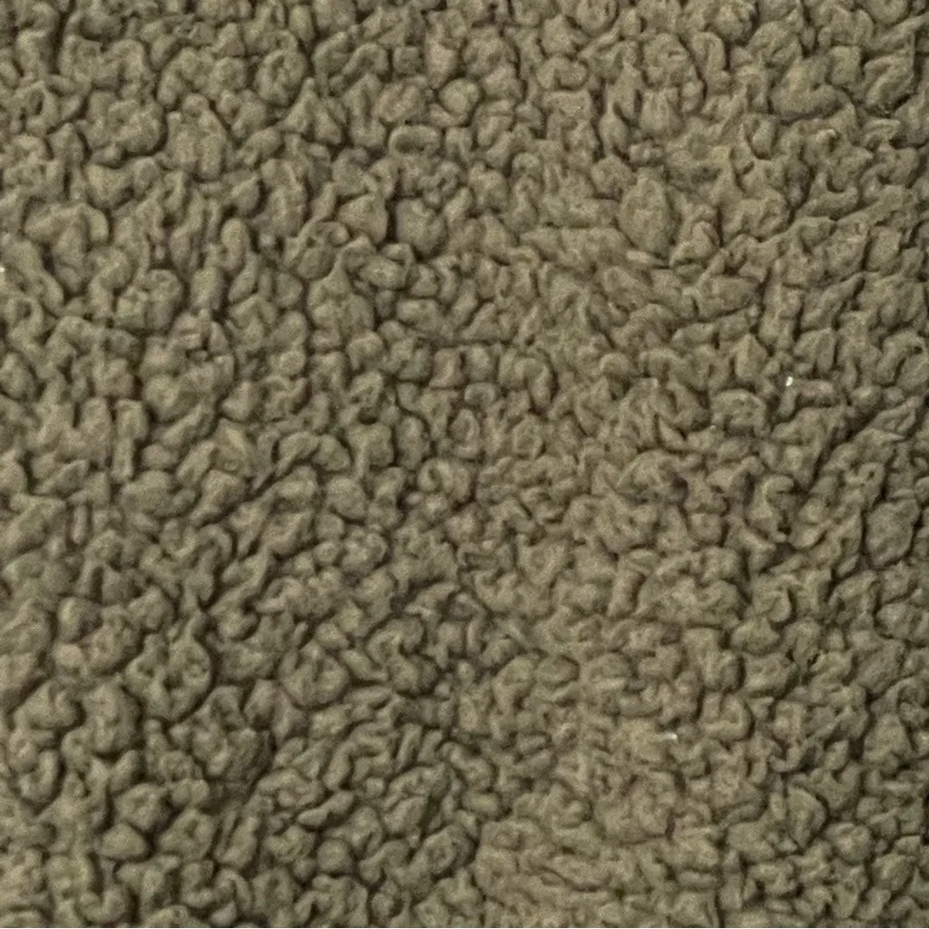 Thread & Supply Quarter Zip Teddy Sherpa Olive Green Pullover Coat Jacket XL - Image 10