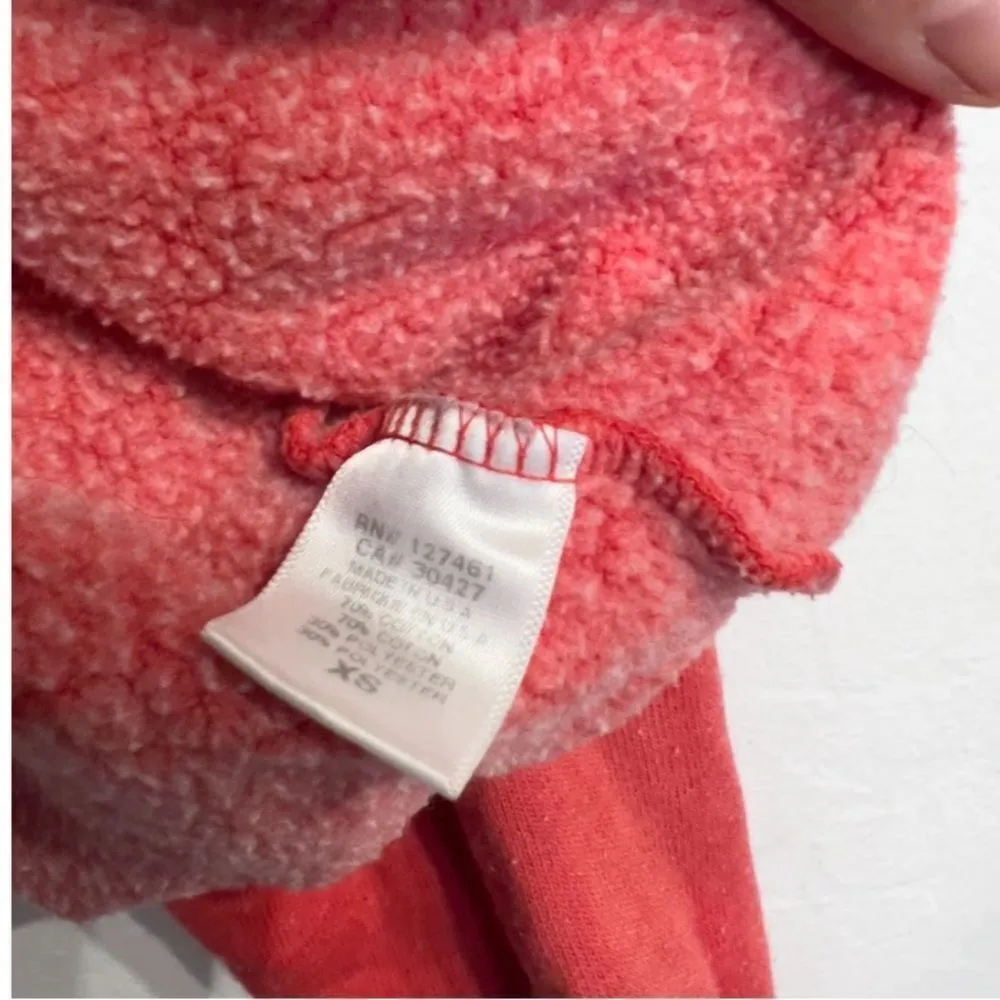 WILDFOX Monte Matador Womens Crop Sweatshirt Fleece Graphic XS Cherry Red‎ Boho - Image 7