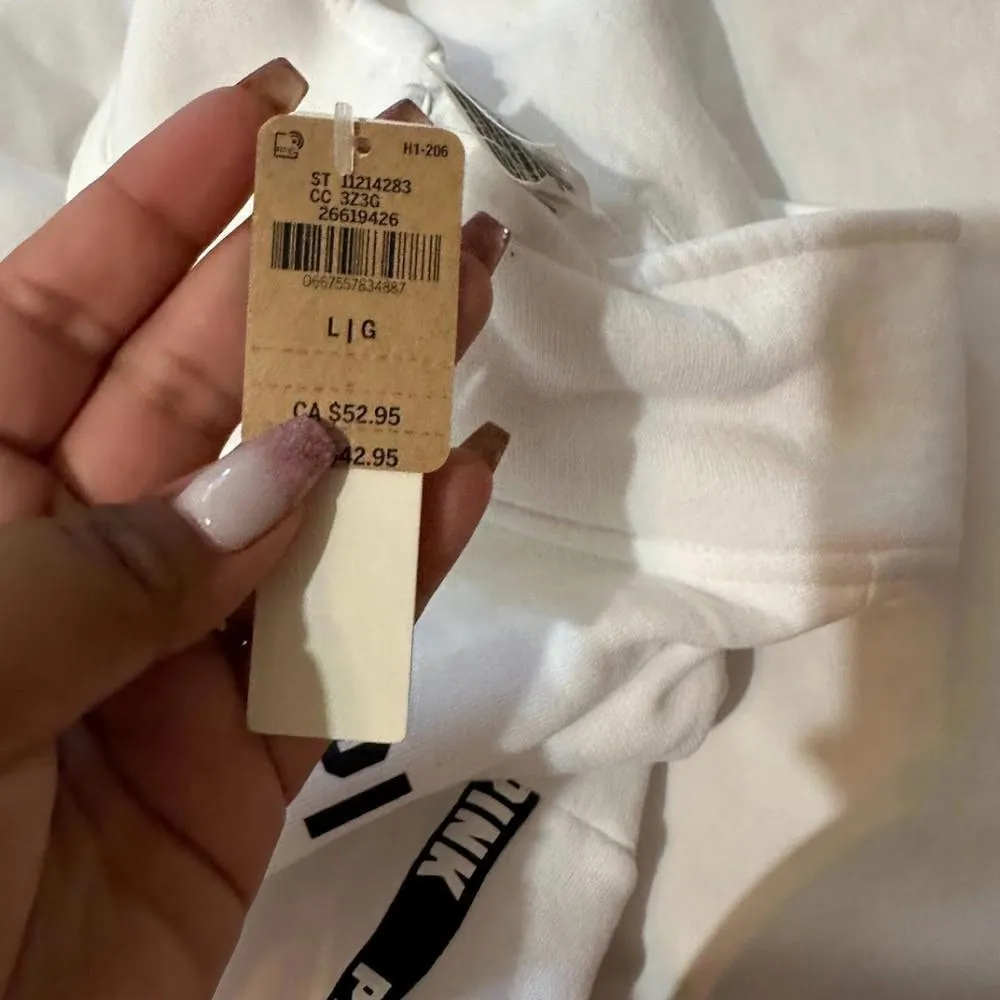 PINK VS Cropped Sweatshirt and Crossover Skort - Image 3