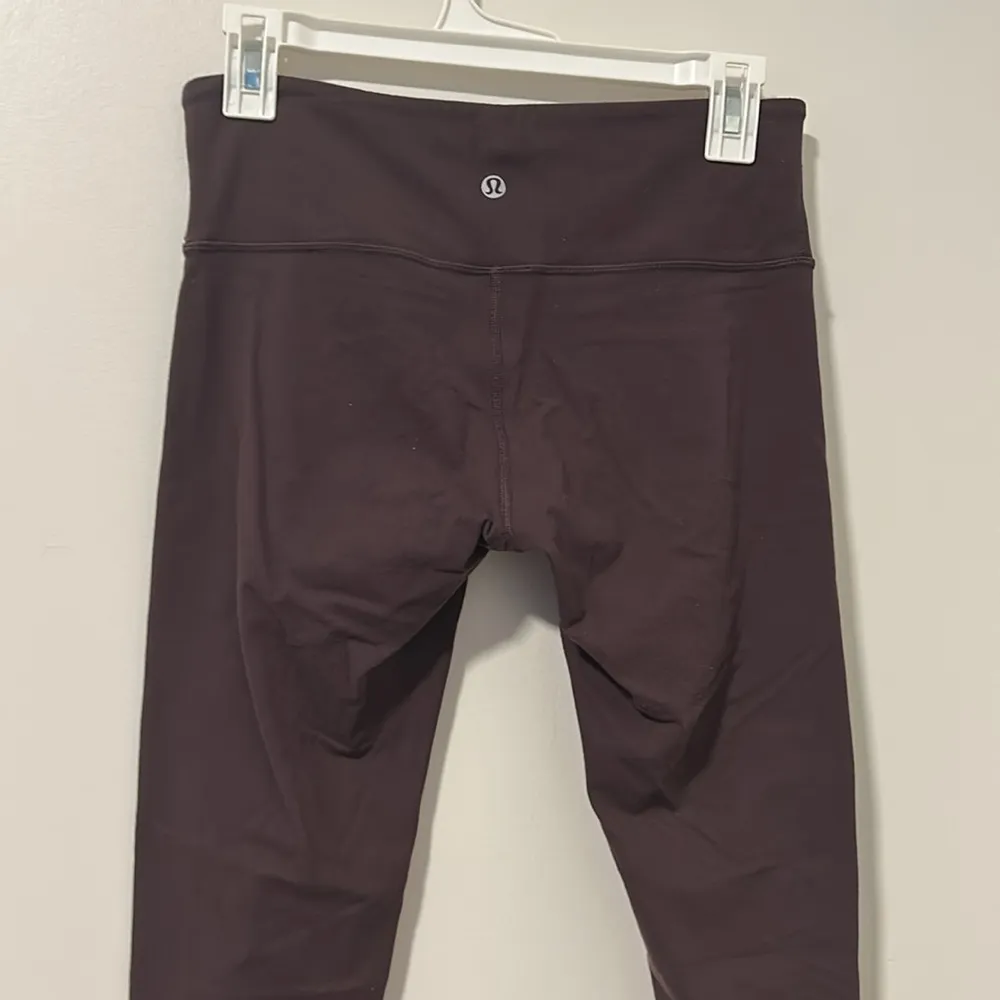 Lululemon Full Length Purple Athletic Yoga Leggings Size 6 - Image 3