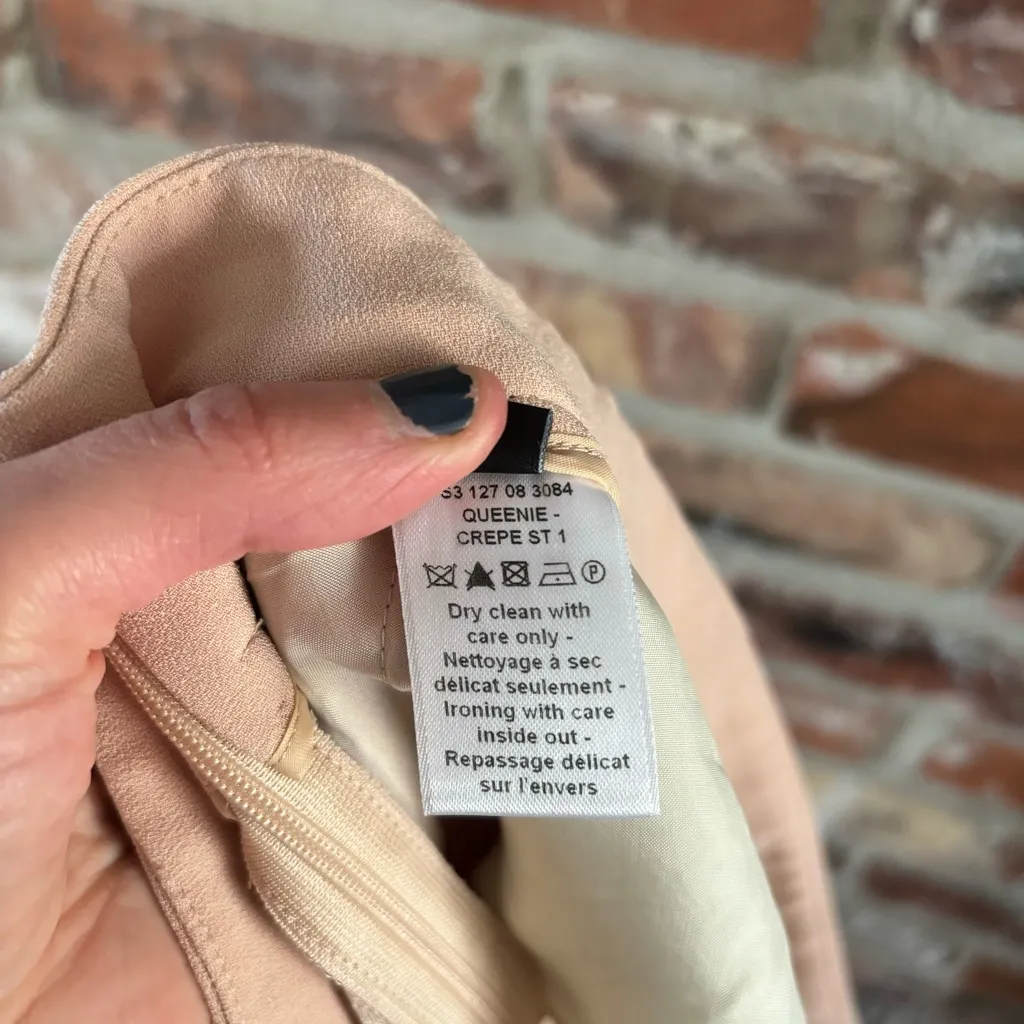 Joseph Pink Queenie Crepe Pants, 8 - Image 9