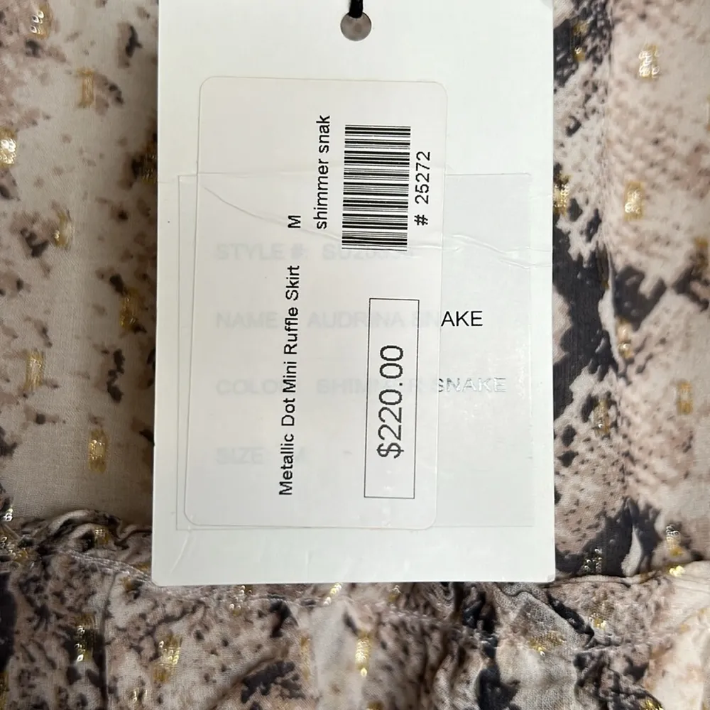 Generation Love NWT Audrina‎ Python Mini Skirt - M - Image 3