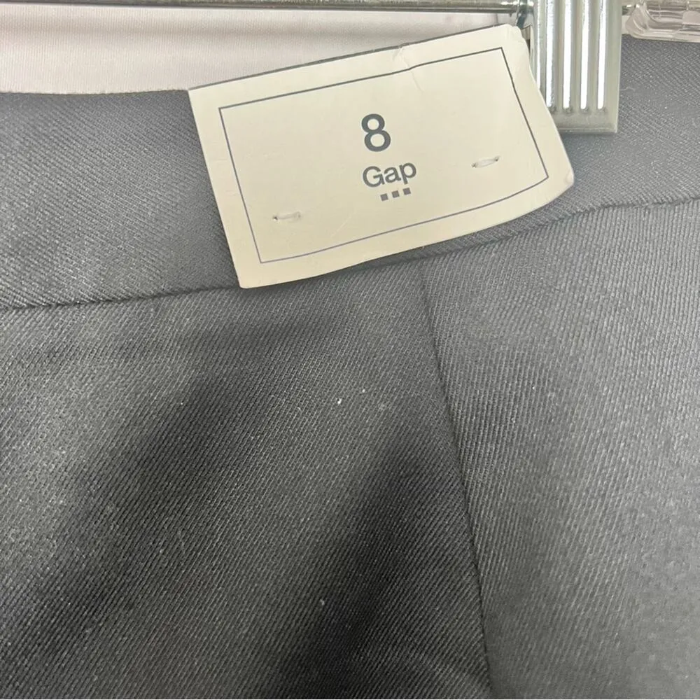 Gap Women’s Dressy Black Skort Side Zipper Sz 8 - Image 7