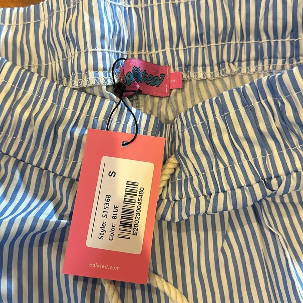 NWT Edikted Pinstripe Pants - Image 4