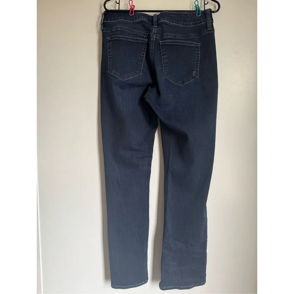 NEW Silver Women's Suki Mid Rise Slim Bootcut Button Fly Denim Jeans sz 31/33 Blue - Image 6