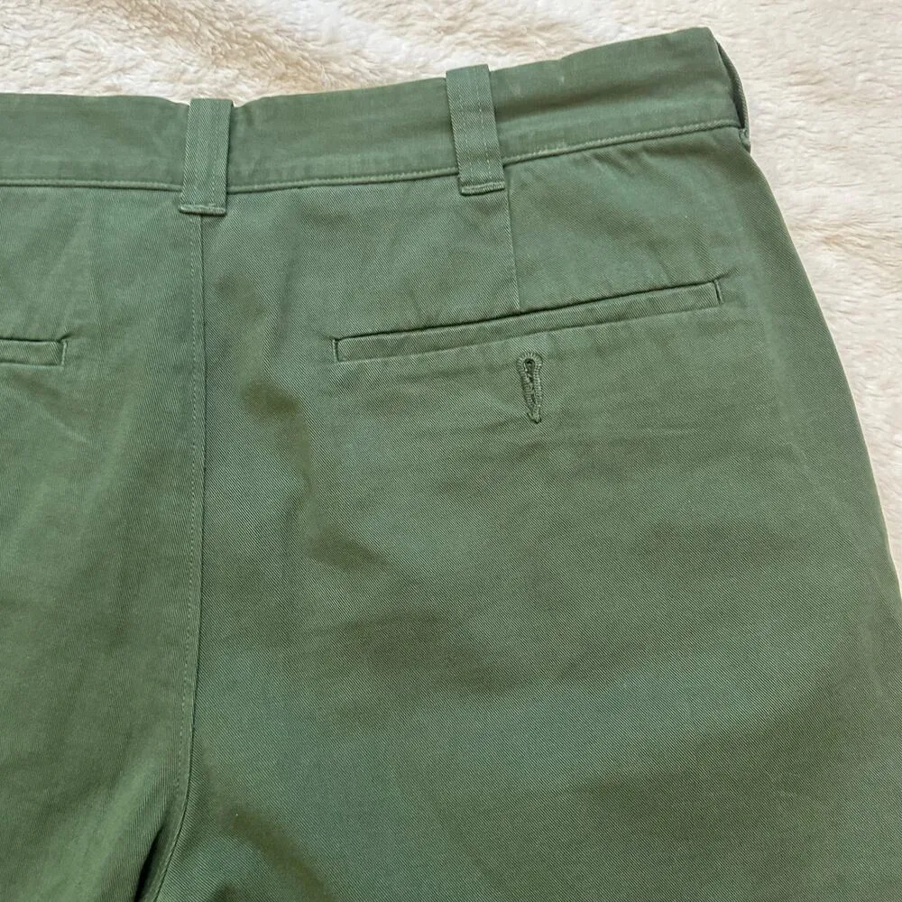 Women's J. Crew Shorts sz 31 Green Shorts 5 inch inseam Shorts - Image 6