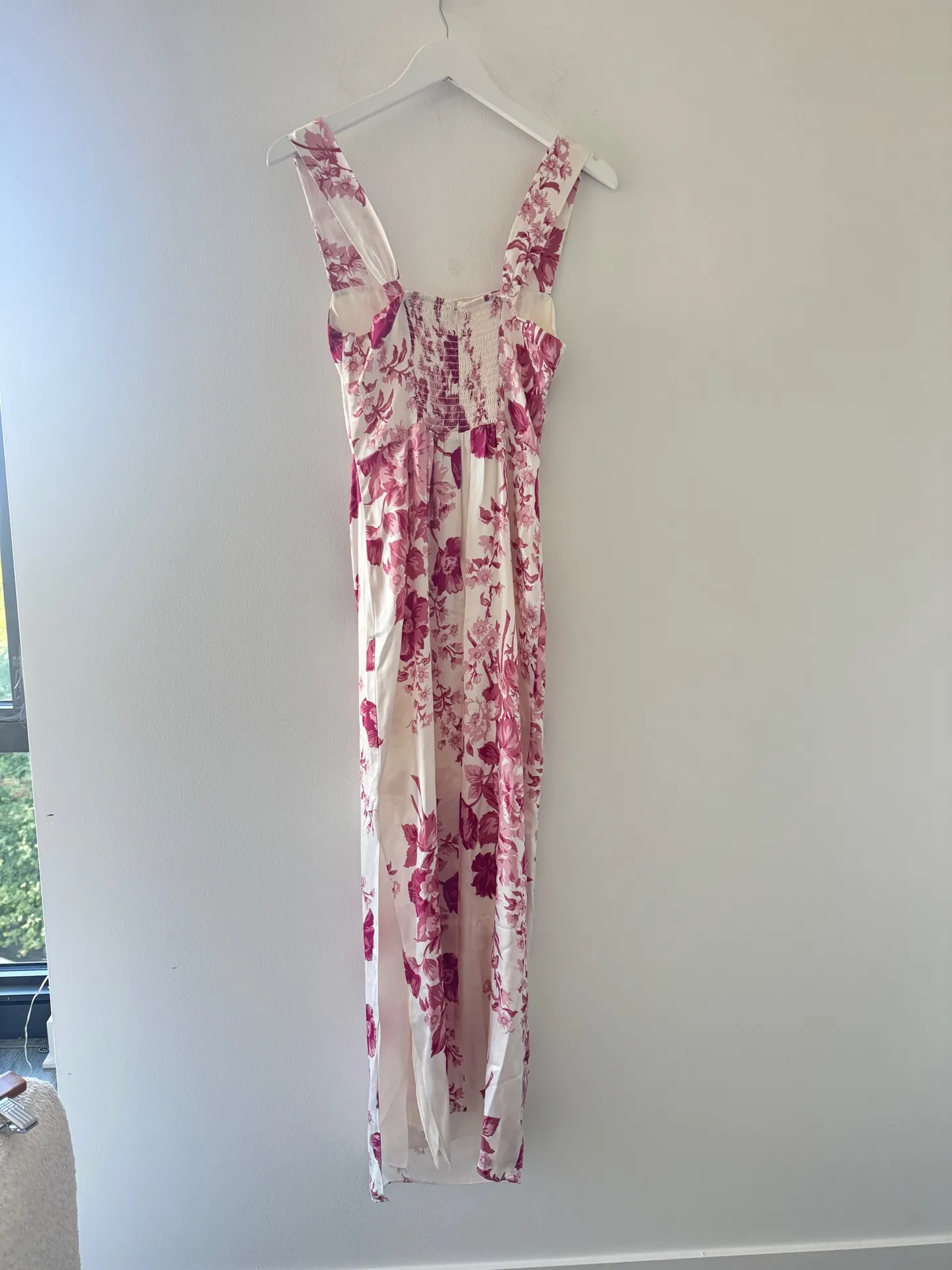 Reformation Earl Silk Dress - Image 6