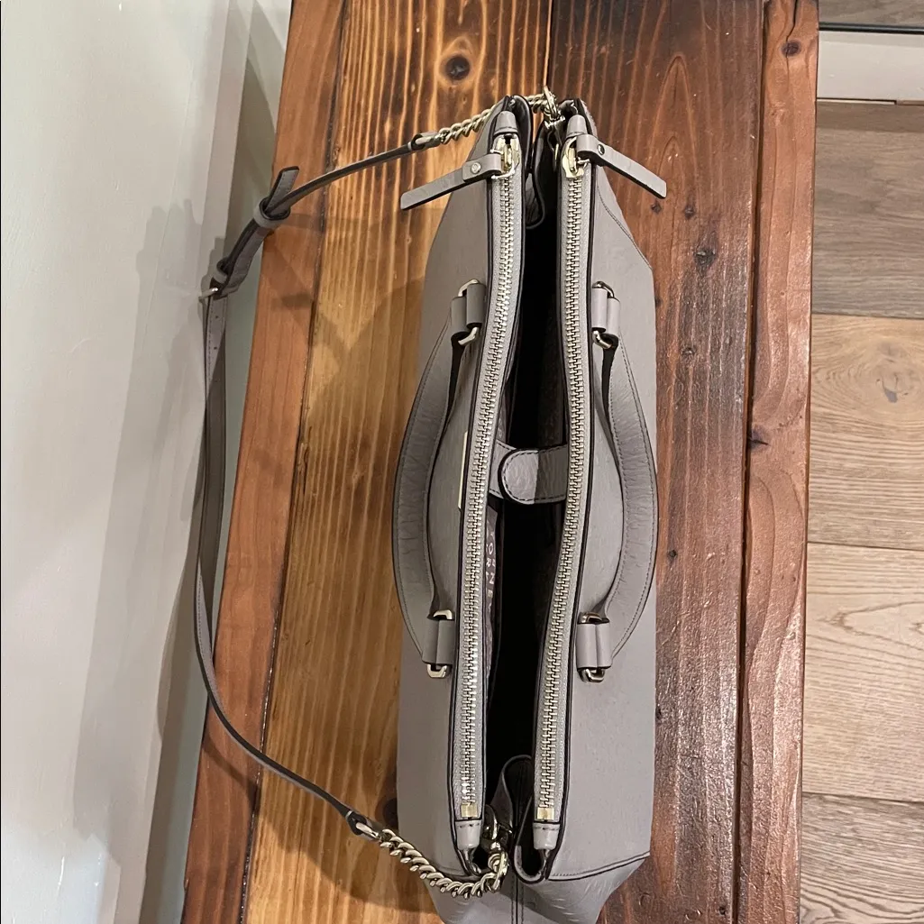 Kate Spade New York Loden Bristol Drive Ostrich Embossed Leather Bag - Image 7