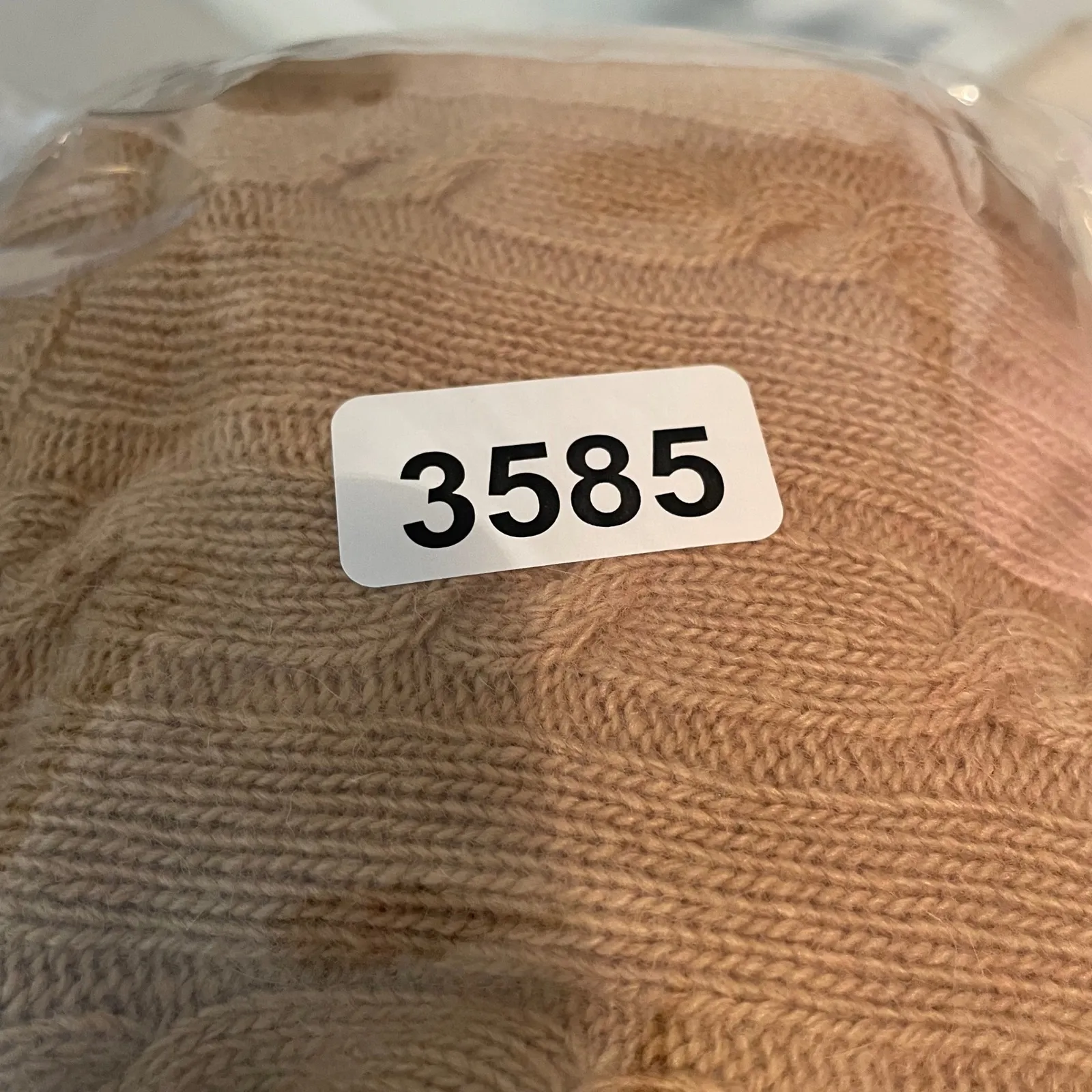 J Crew Cable Knit Turtleneck Sweater M Merino Wool Angora Rabbit Hair Cashmere - Image 7