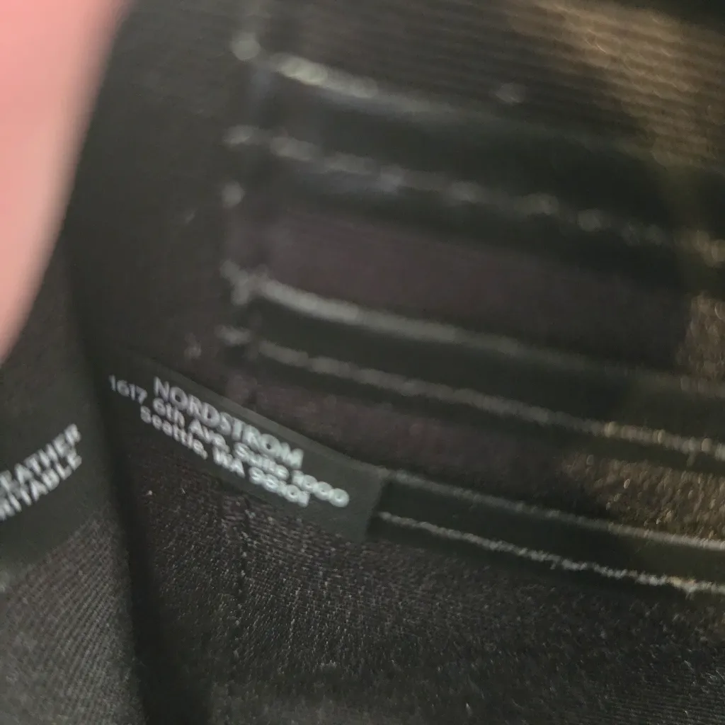 Nordstrom Snakeskin Print Envelope Purse with Chain - Image 11