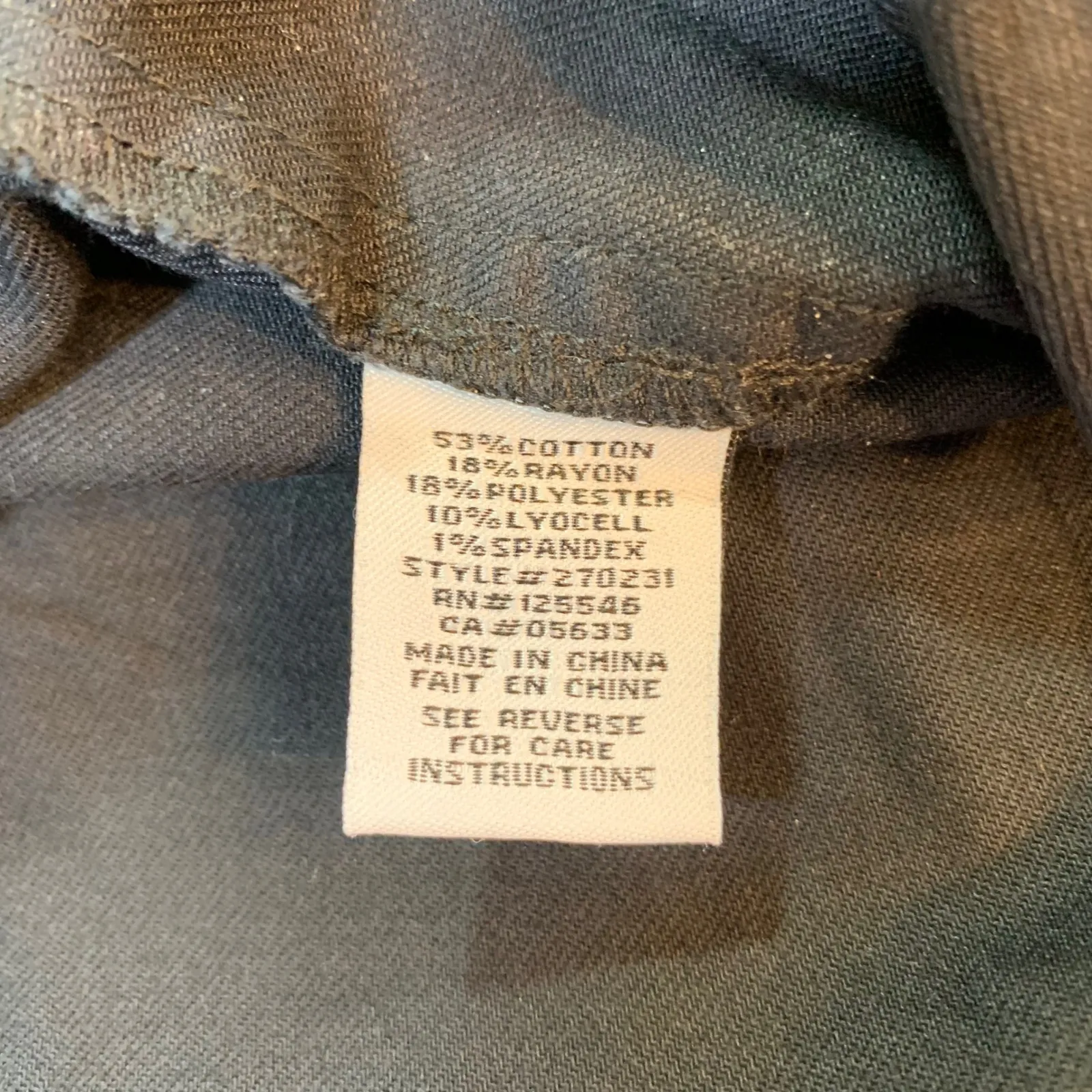 Liv by‎ Habitat Black Stretch Pants Women L Cropped Pull - Image 4