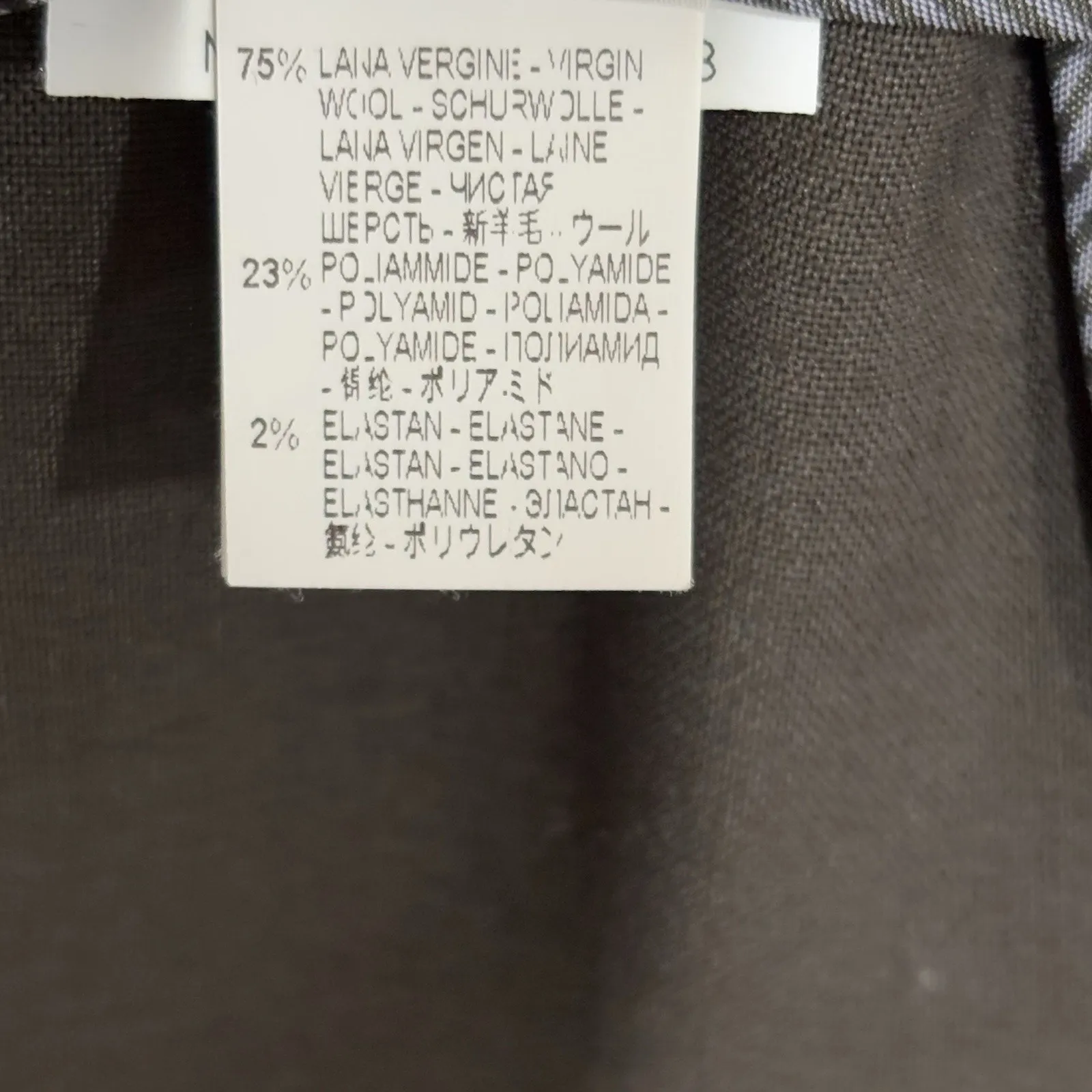 Brunello Cucinelli Size 12 Brown Virgin Wool Straight Leg Pull on Pants - Image 4