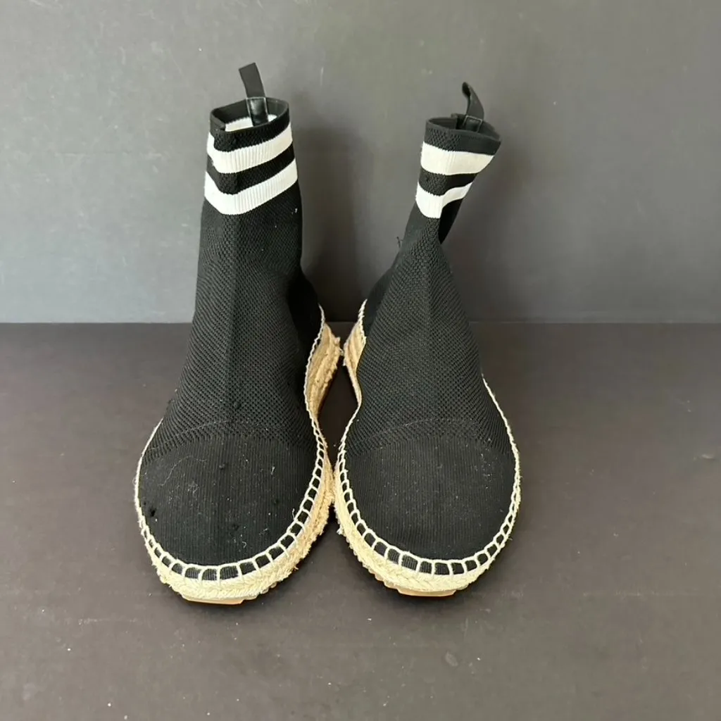 Alexander Wang Dylan Sock Bootie Espadrille High Ankle (READ for Size) - Image 2